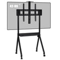 UTHCLO Smart Board Stand for 42"- 86'' Interactive Whiteboard Mobile Stand for Smart Whiteboard Black